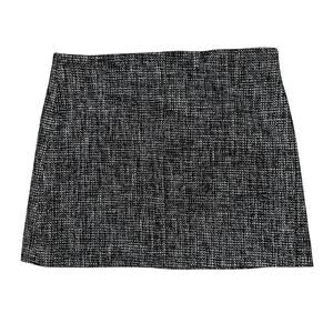 Chloe Colette Jenny Tweed Mini Skirt Black Opal